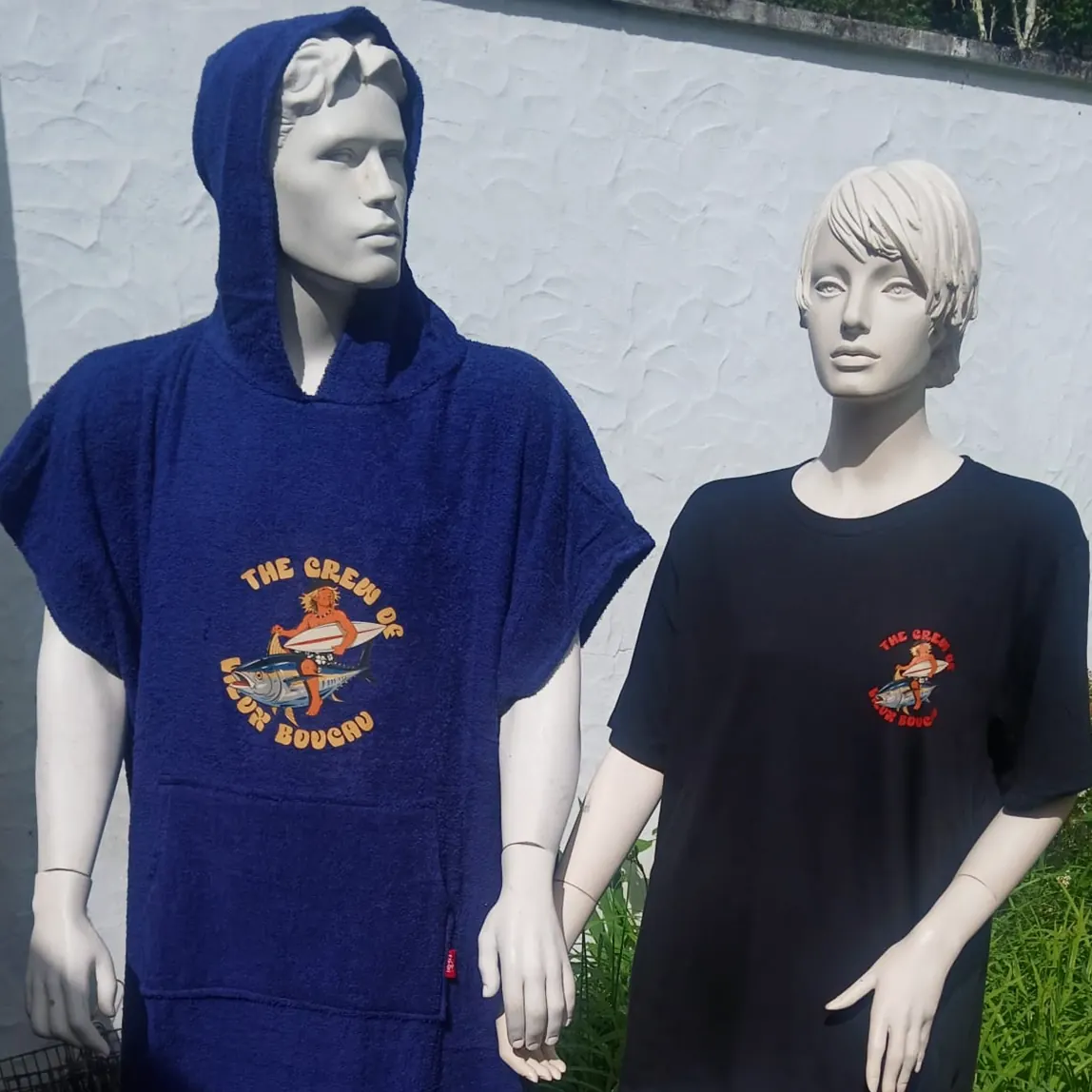 Tee-shirt & Poncho pour The Crew of Vieux Boucau